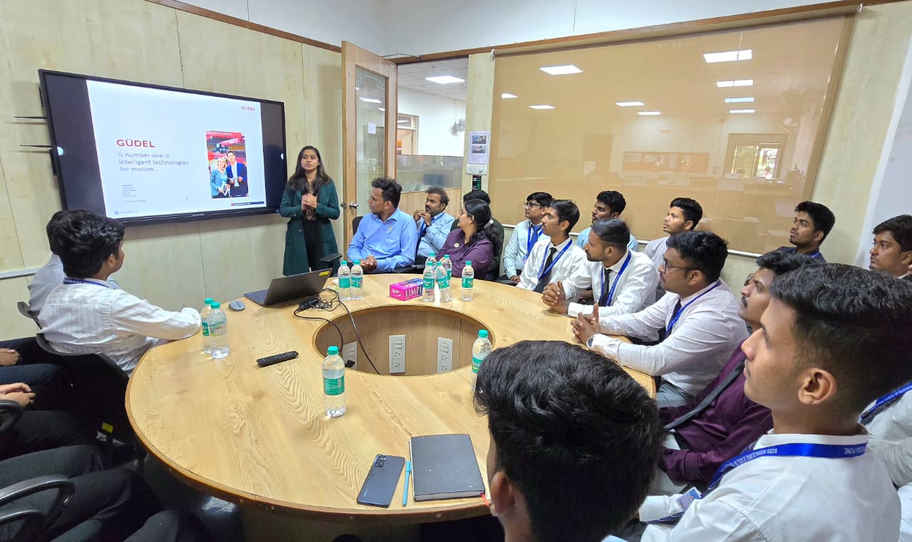Industrial Visit to Güdel India Pvt. Ltd (18 November 2025)